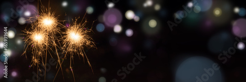 Plakat Sparklers with Copy Space