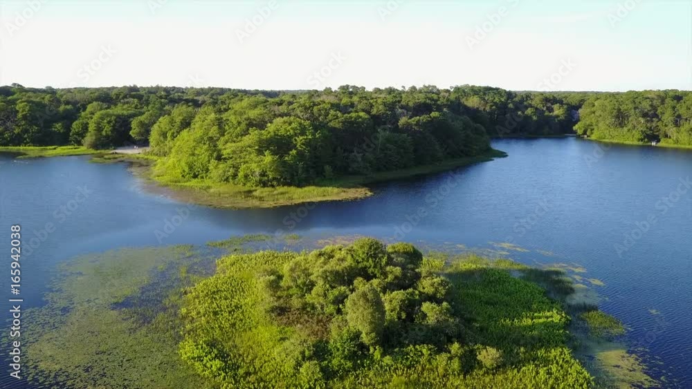 Freshwater Lake on Cape Cod, Massachusetts Freshwater Lake on Cape Cod, Massachusetts
