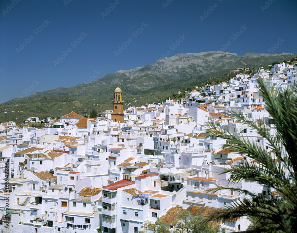 THE WHITE VILLAGE OF COMPETA ANDALUCIA SPAIN