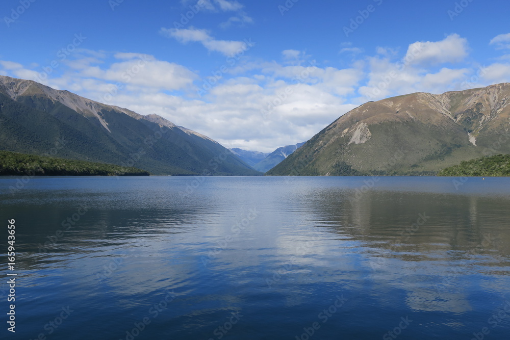 Nouvelle Zelande Lac reflet
