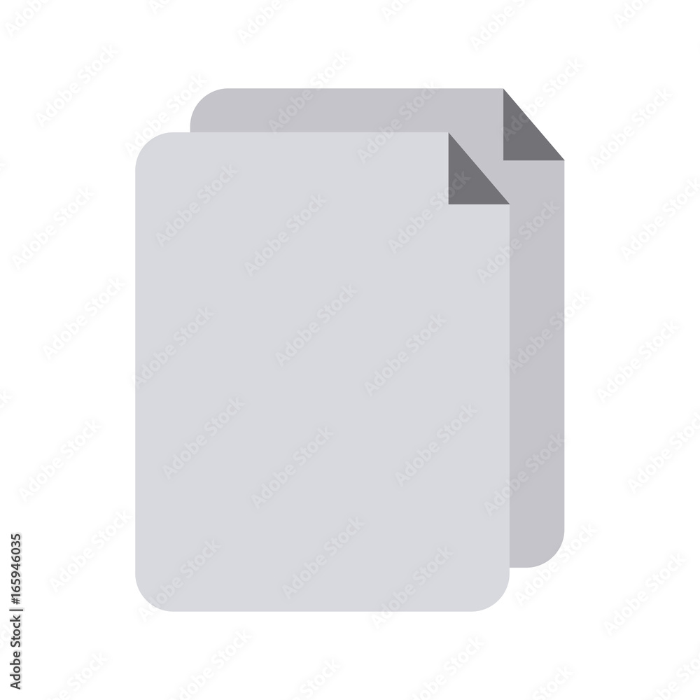paper document isolated icon paper document isolated icon