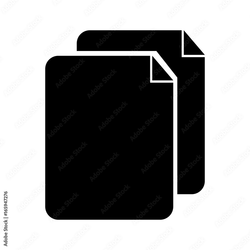 paper document isolated icon paper document isolated icon