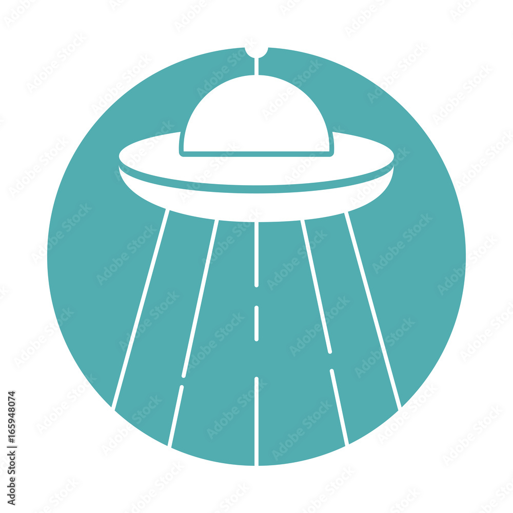 ufo flying isolated icon ufo flying isolated icon