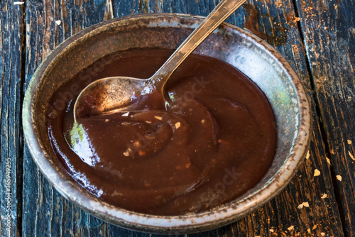 BBQ Sauce in a Bowl photo