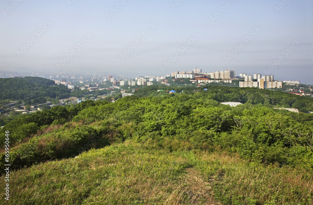 View of Vladivostok. Russia