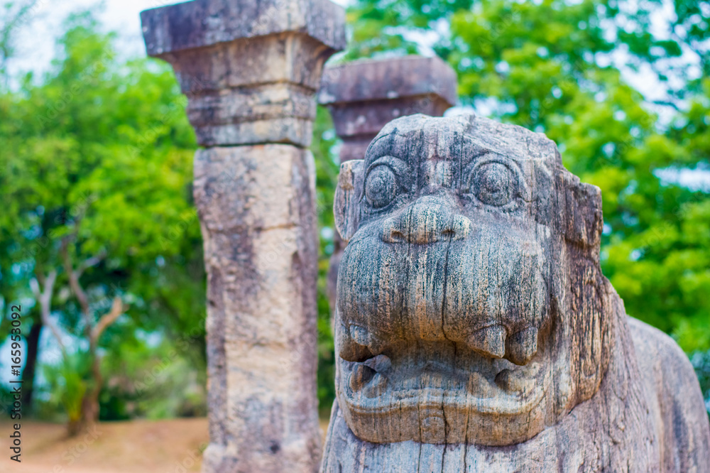Polonnaruwa Ancient Granite Columns. Polonnaruwa Is The Second Most Ancient Of Sri Lankas Kingdoms Polonnaruwa Ancient Granite Columns. Polonnaruwa Is The Second Most Ancient Of Sri Lankas Kingdoms
