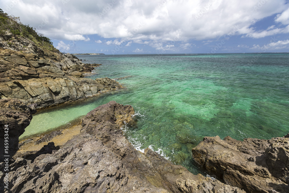 Beautiful Caribbean Beaches from Saint Martin, Sint Maarten Caribbean Beautiful Caribbean Beaches from Saint Martin, Sint Maarten Caribbean