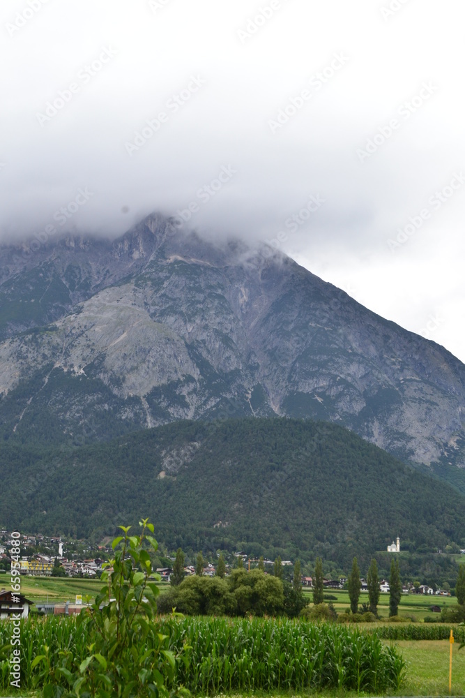 Berge in den Alpen