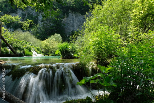 Bach Nationalpark Plitvicer Seen