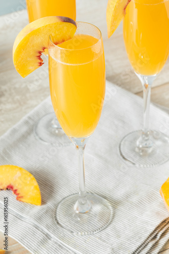 Sweet Bubbly Peach Bellini Mimosa