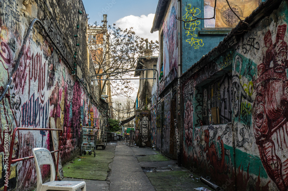 Fototapeta premium Ruelle parisienne