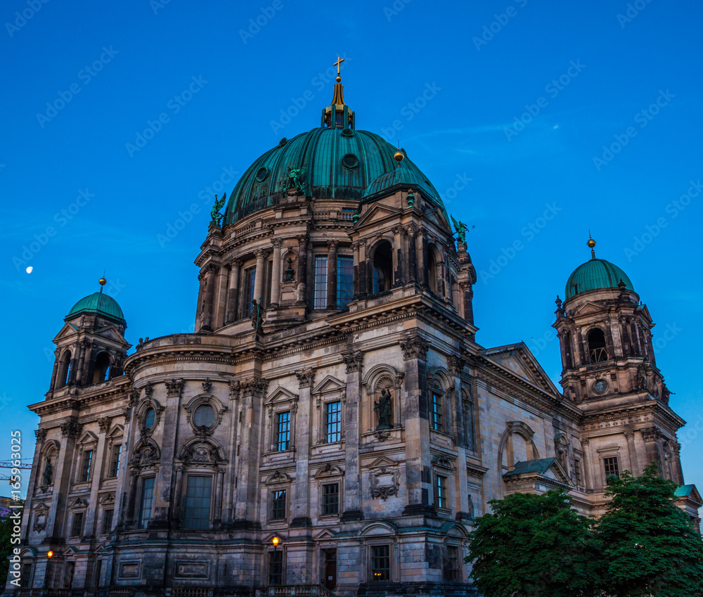 Berlin Cathedral (Berliner Dom) - famous landmark on the Museum Island in Mitte district of Berlin.