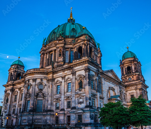 Berlin Cathedral (Berliner Dom) - famous landmark on the Museum Island in Mitte district of Berlin.