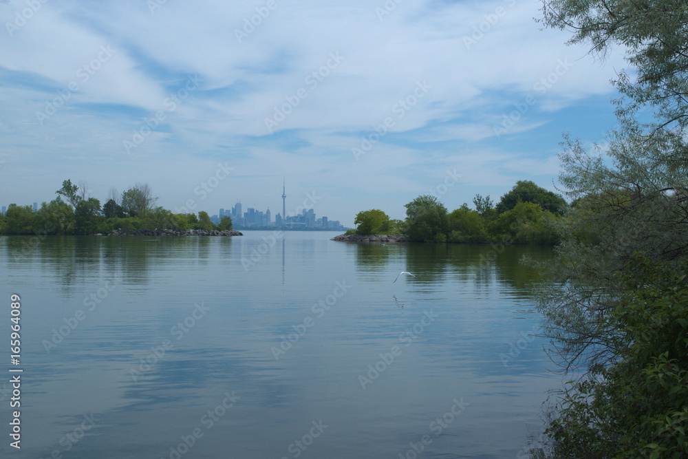 paisaje con vista a Toronto Ontario