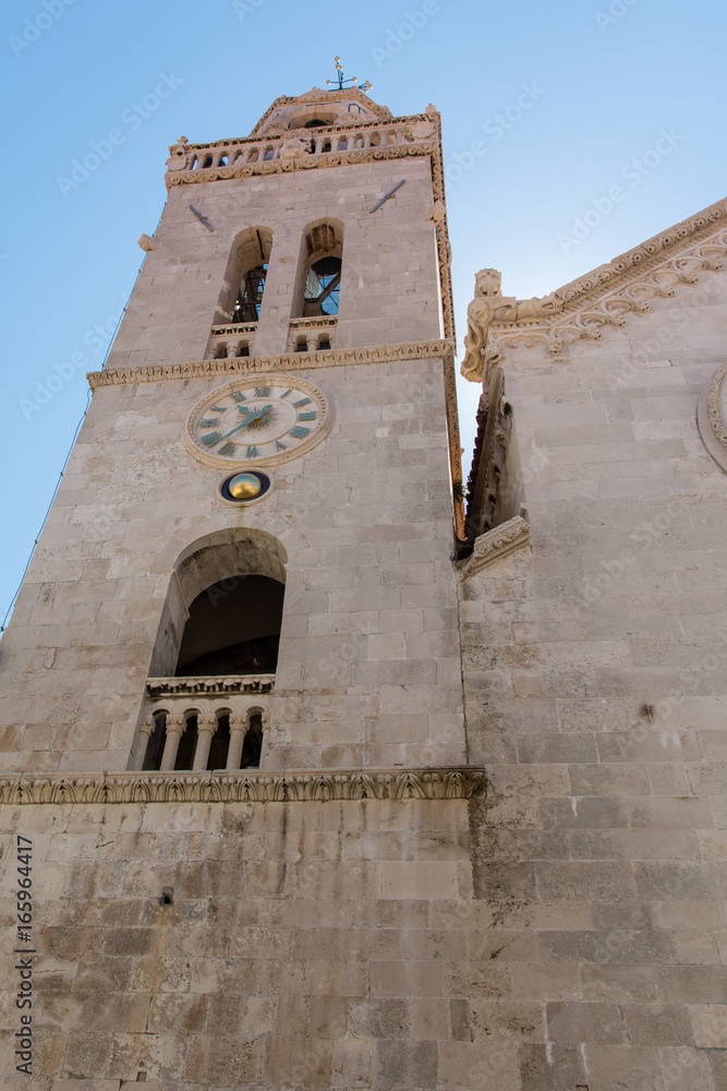 Cathedral of st. Mark, Korcula architecture, Croatia