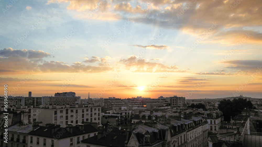 Paris vu des toits