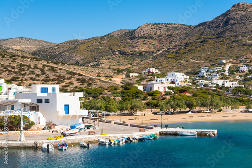 Sikinos, small and secluded island in southern Cyclades. Greece. © vivoo