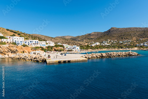 Sikinos island in southern Cyclades, located between Ios and Folegandros. Greece.