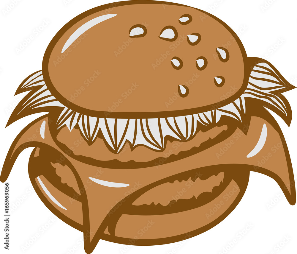 fast food hamburger design fast food hamburger design