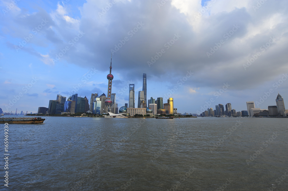 Shanghai world financial center skyscrapers