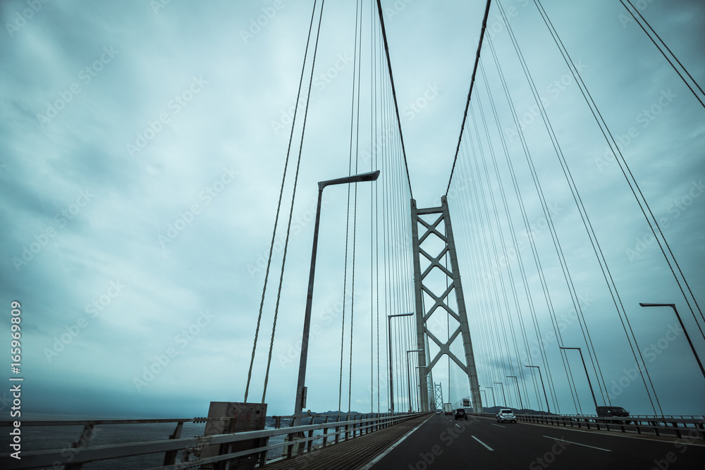 Fototapeta premium 明石海峡大橋