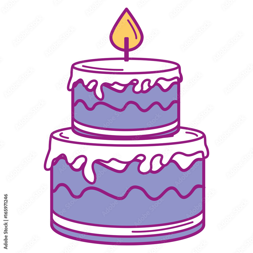 delicious cake celebration icon delicious cake celebration icon