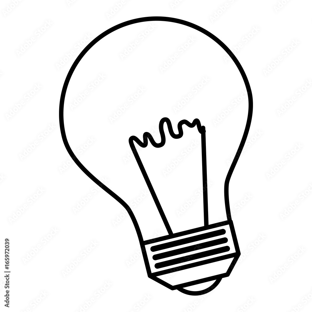 bulb light isolated icon bulb light isolated icon