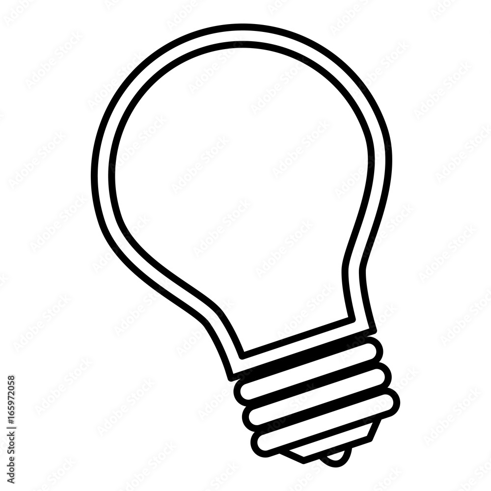 bulb light isolated icon bulb light isolated icon