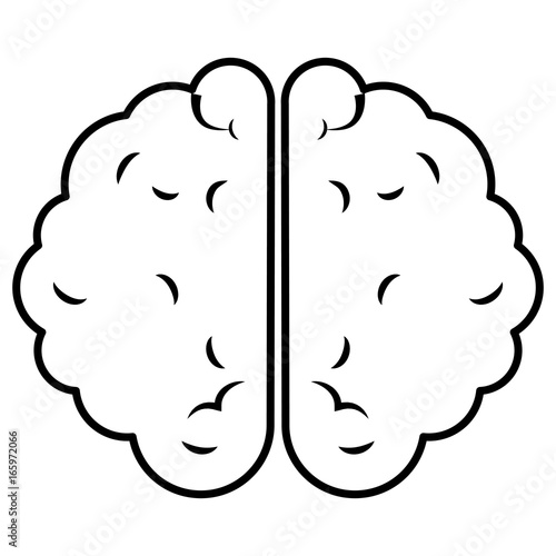 brain storm isolated icon