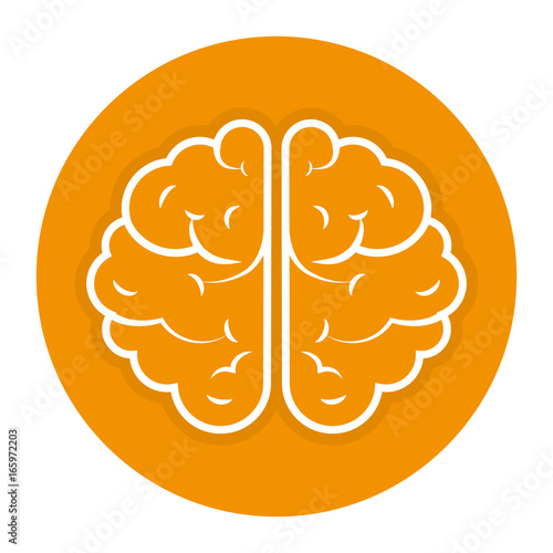 brain storm isolated icon
