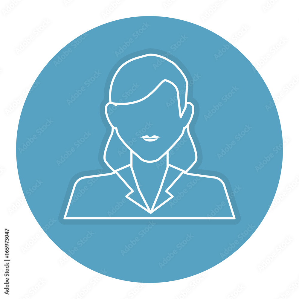 beautiful and young woman character beautiful and young woman character