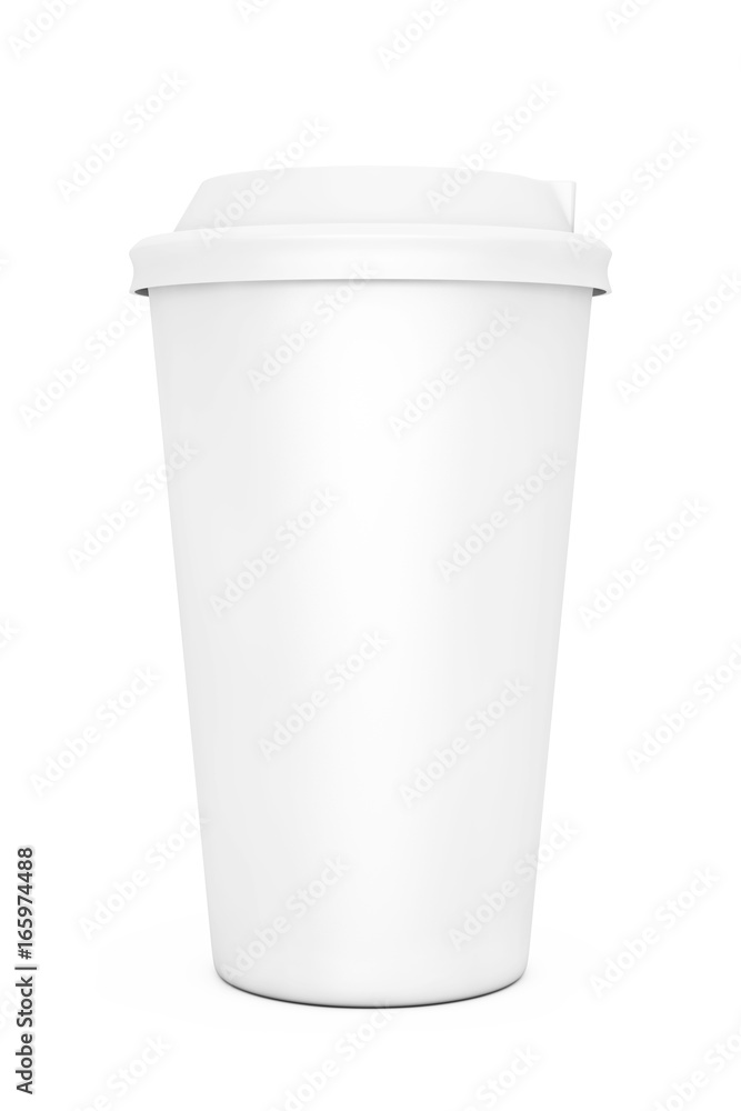 Paper Coffee Cup. 3d Rendering Paper Coffee Cup. 3d Rendering