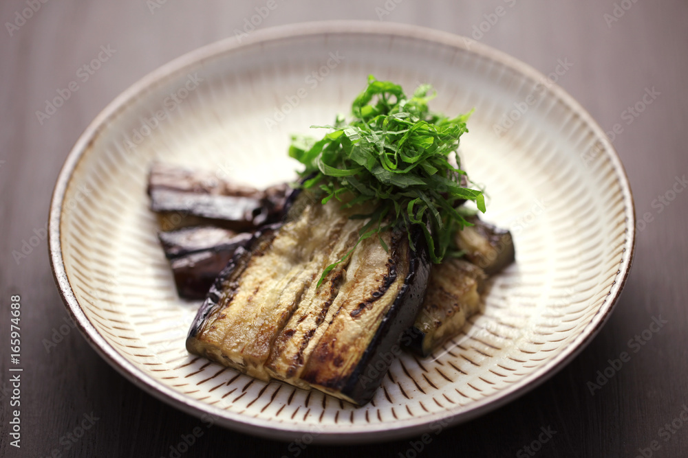 焼き茄子／ Grilled eggplant
