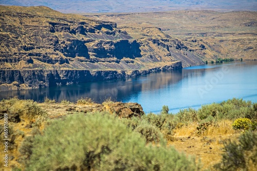  Wanapum Lake Colombia River Wild Horses Monument canyons photo