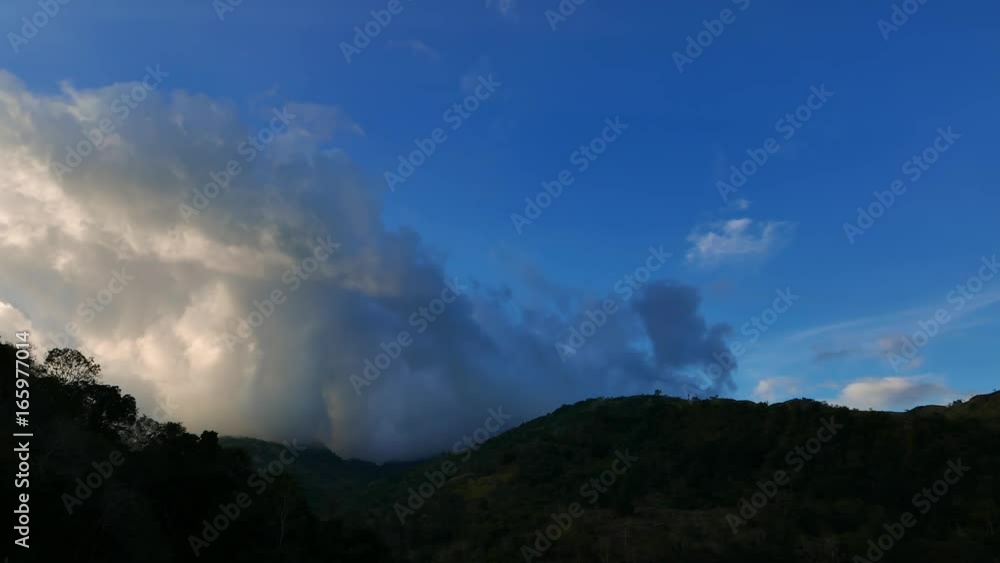 A long, colorful time lapse video showing the motion and transformation of clouds above the Lake Balanan skyline. A long, colorful time lapse video showing the motion and transformation of clouds above the Lake Balanan skyline.