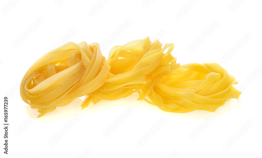 italian pasta isolated on white background italian pasta isolated on white background