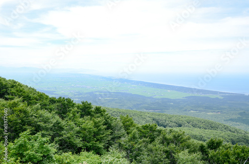 鳥海山からの眺め（山形・秋田）