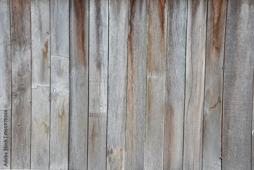 Naklejka premium old plank wood background, vintage style