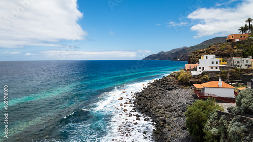 Beautiful coastline of La Palma photo