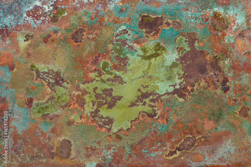 Old copper texture