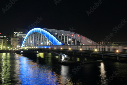 夜の永代橋 © Zen