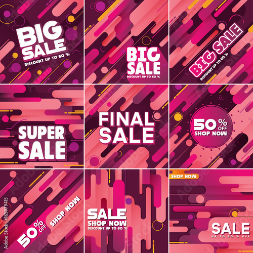 Social media kit background