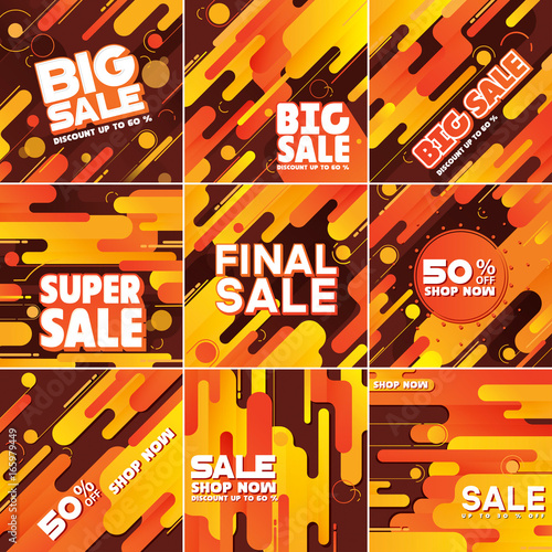 Social media kit background
