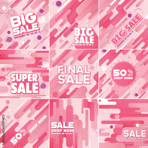 Social media kit background