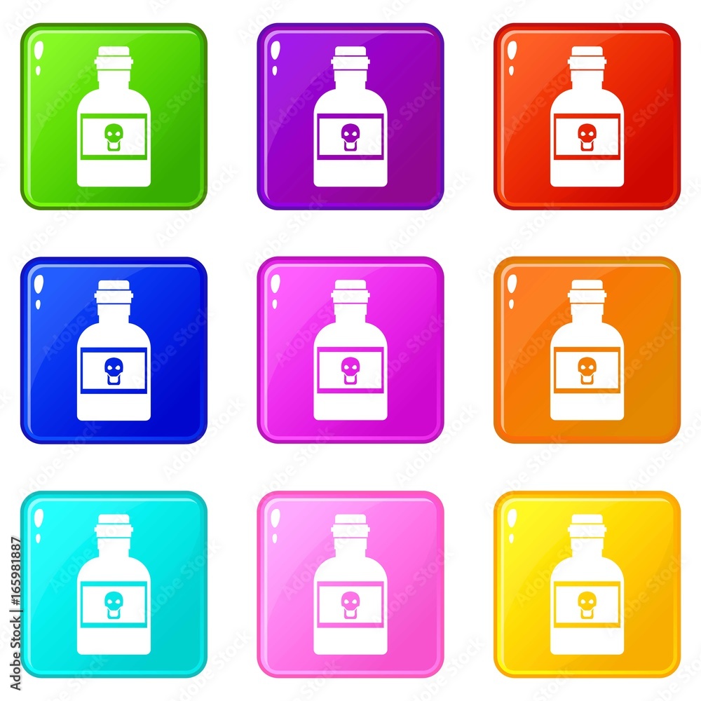 Poison bottle set 9 Poison bottle set 9