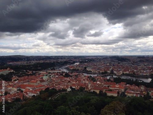 Prague. Aerial view. 