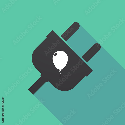 Long shadow plug with a balloon