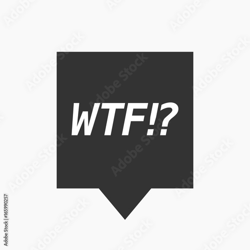 Isolated tooltip with    the text WTF!?