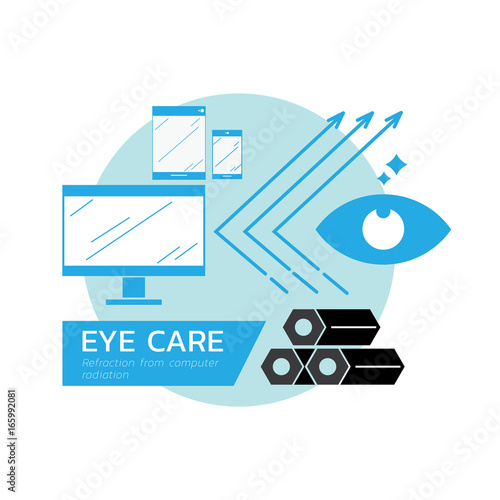 eye care benefit of activated charcoal illustration