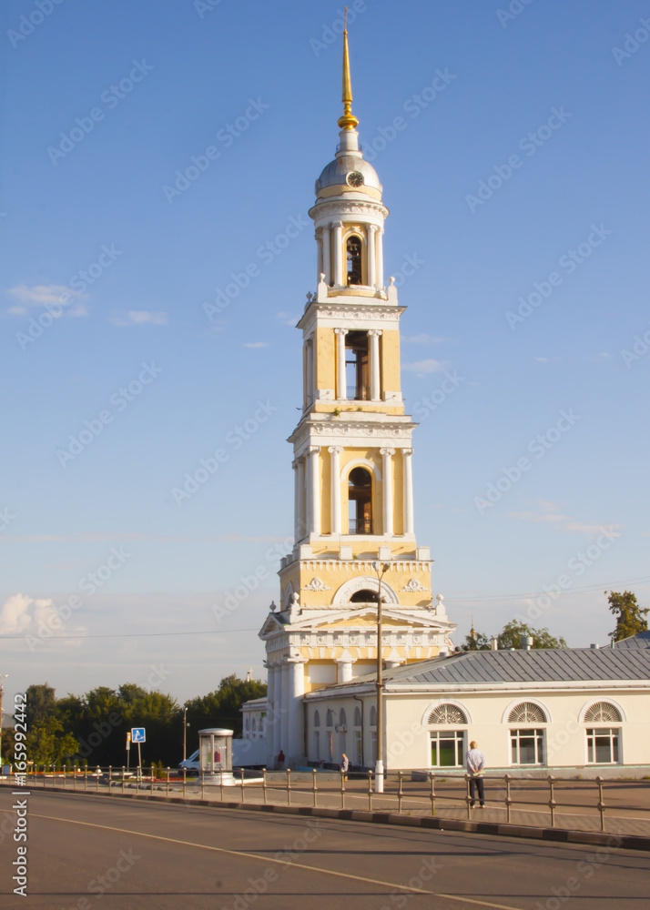 The bell tower of the Church of St. John the Evangelist. Kolomna. The bell tower of the Church of St. John the Evangelist. Kolomna.